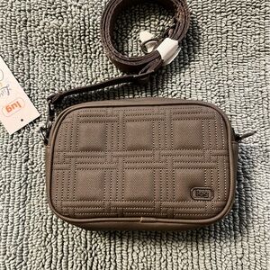 Lug Mingle Matte Luxe VL Crossbody Bag - NWT
Color: Walnut Brown